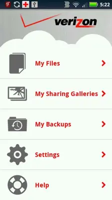 VZ Backup android App screenshot 0